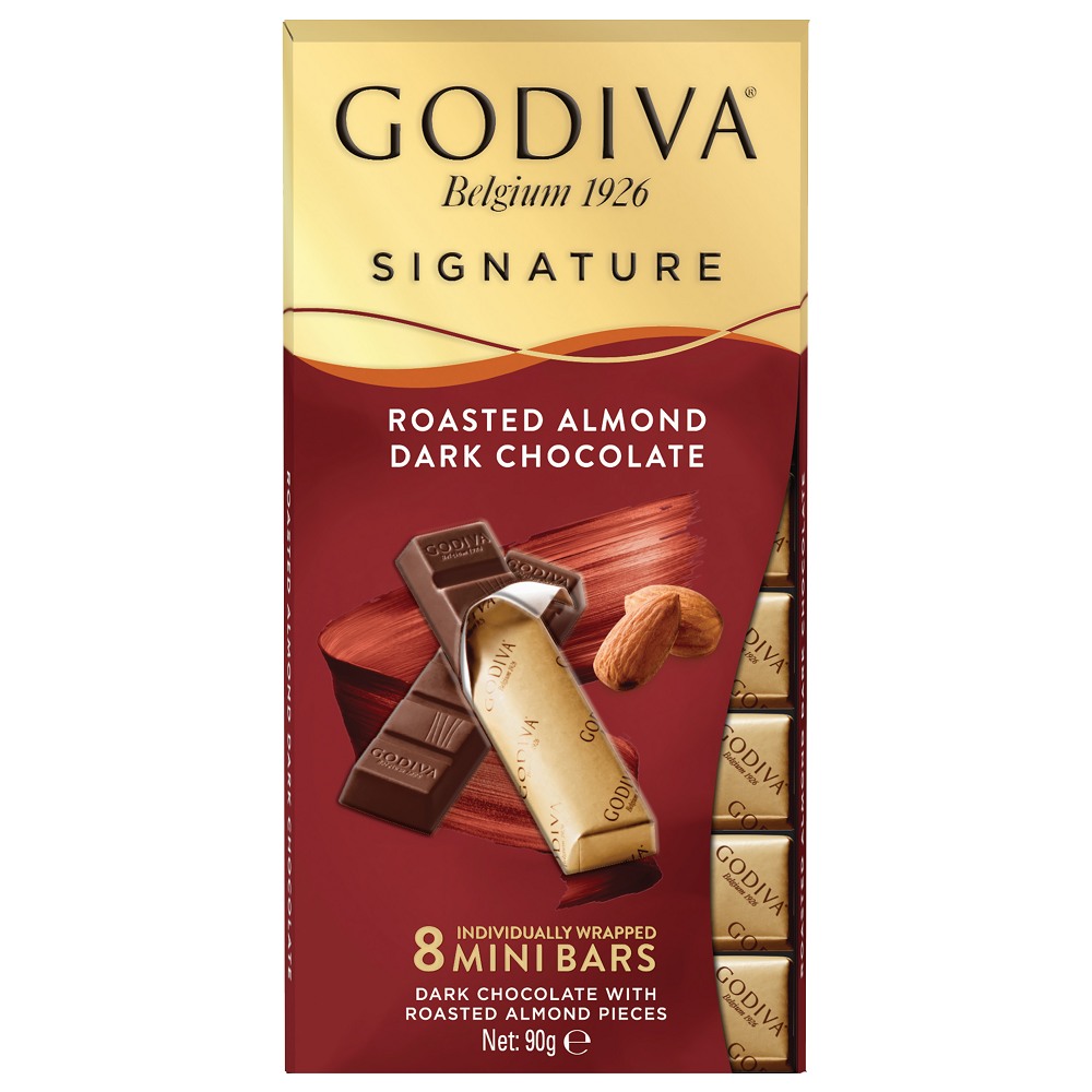 Godiva Minibars DarkAlmnd, , large