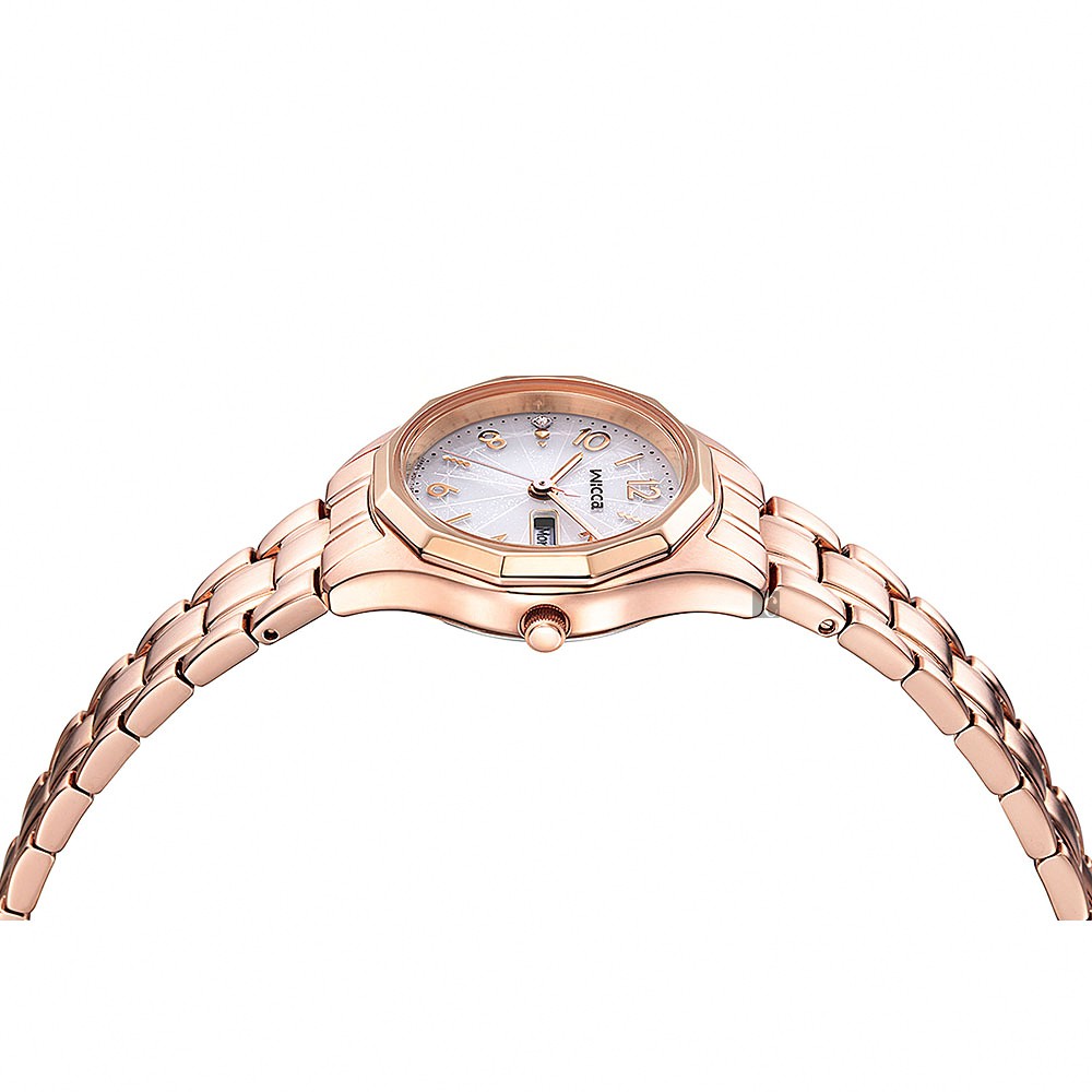 CITIZEN 星辰 Wicca 廣告款 太陽能時尚女錶-26.5mm KH3-568-11, , large