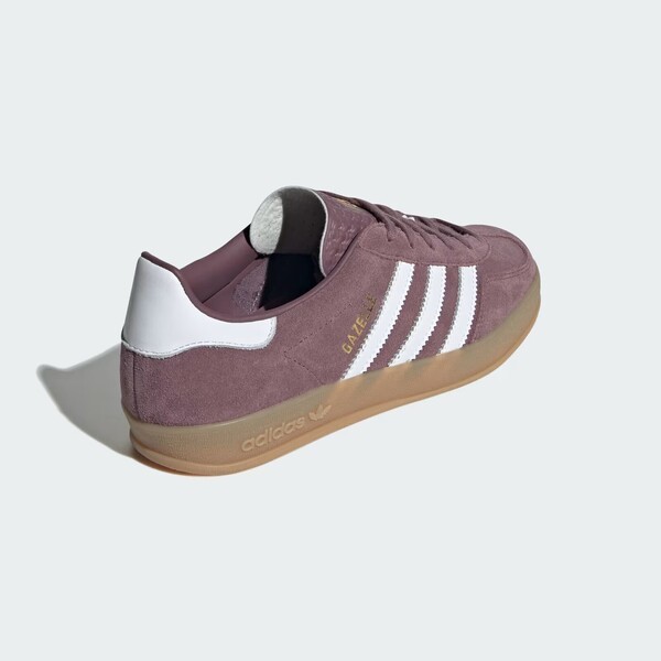 Kixpress-Adidas Gazelle Indoor W 女 運動休閒鞋 德訓鞋 復古 舒適 穿搭 藕紫 [IH5483], , large