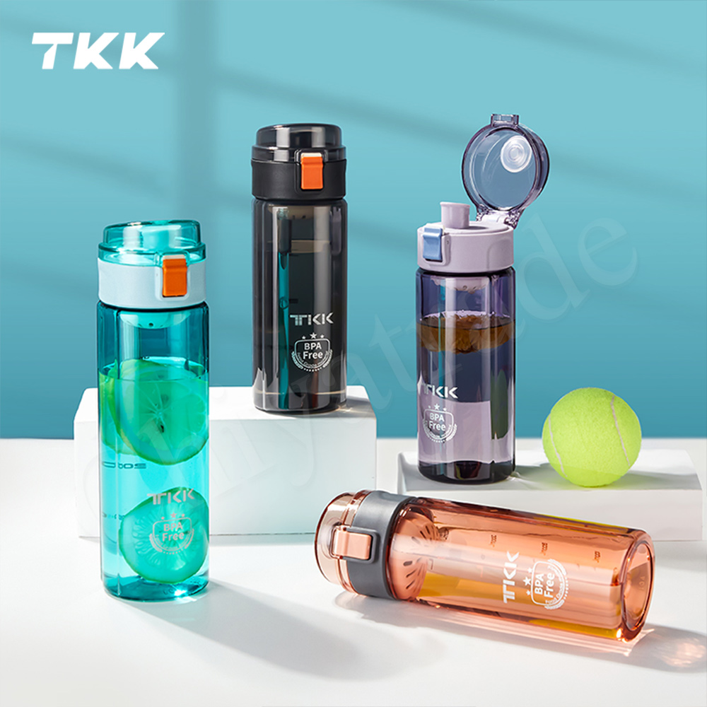 【TKK】美國進口Tritan辛格系列 手提式 運動水壺550ML(直飲口設計)-買一送一(共兩入), , large