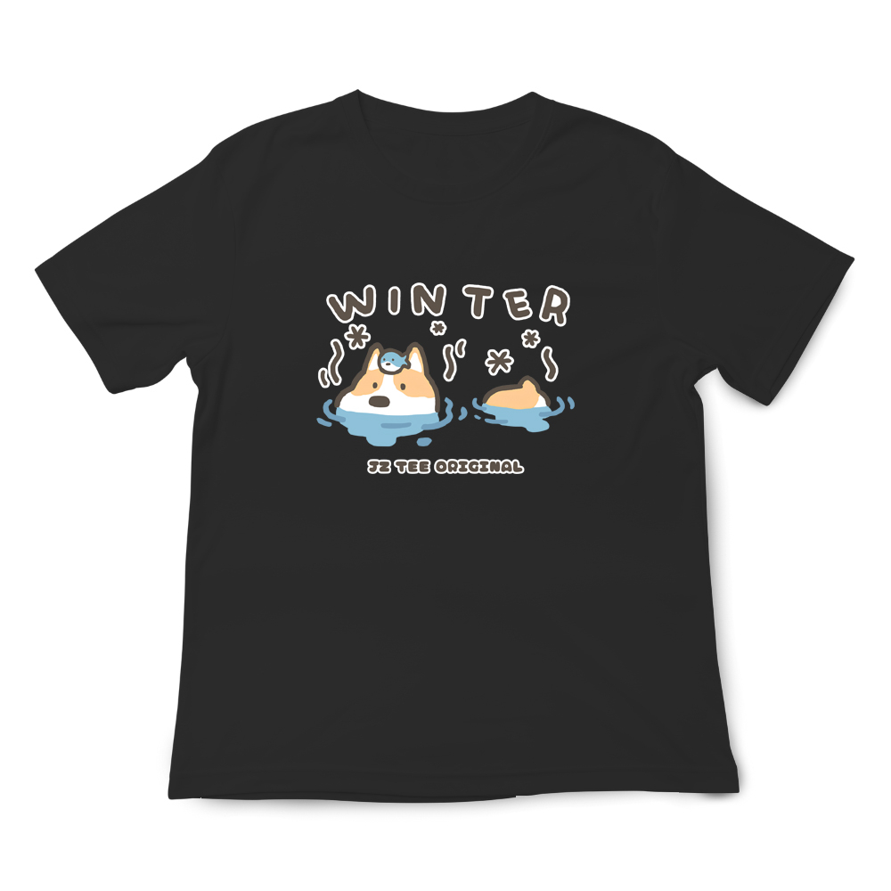 JZ TEE Corgi-Hot Spring Graphic Tee, , large