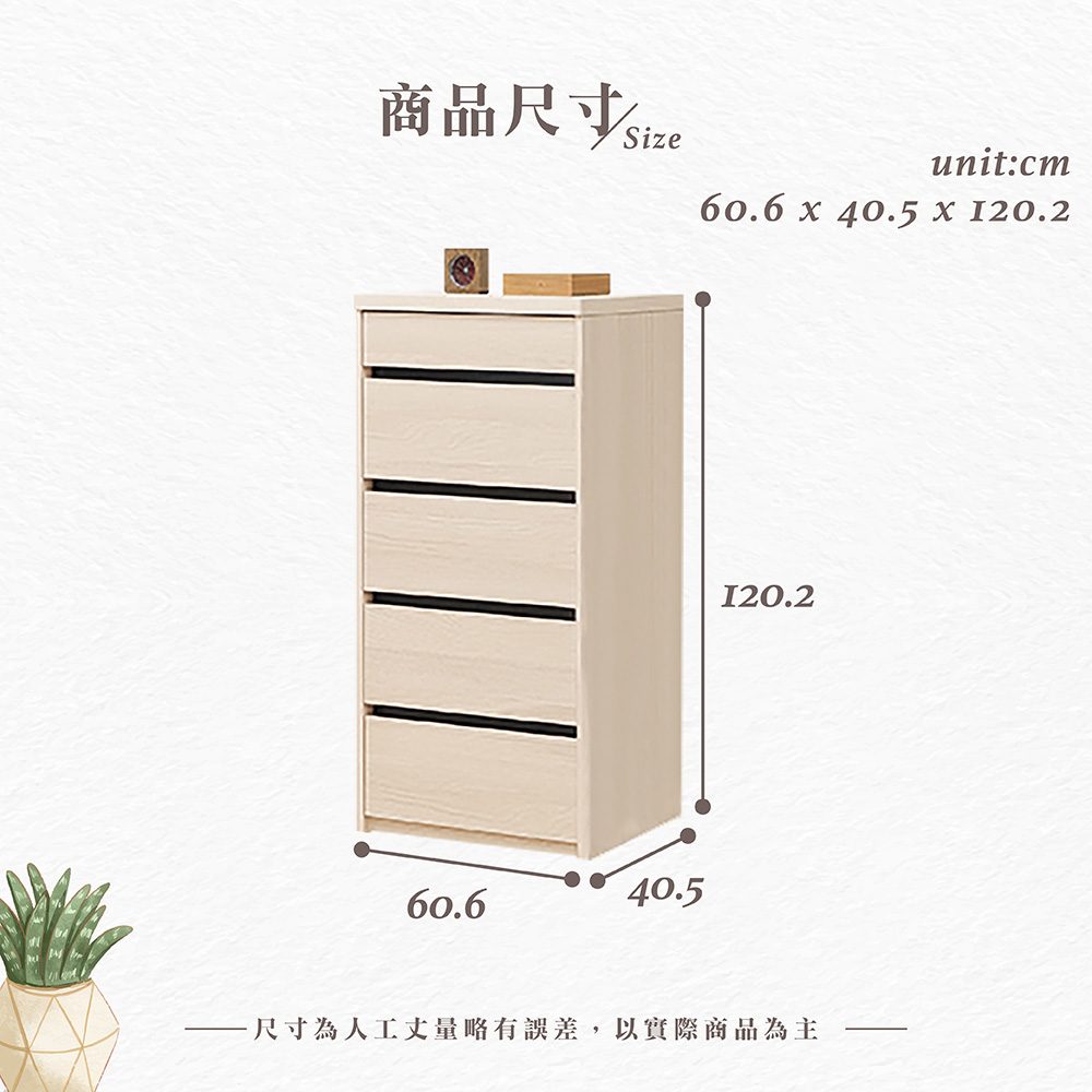 【Hampton 漢汀堡】朵尼五斗櫃, , large