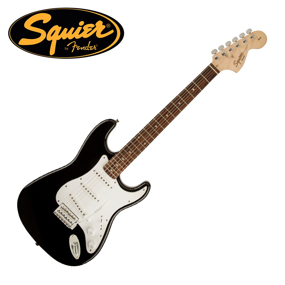 Squier Affinity Stratocaster LR BLK 電吉他 黑色【敦煌樂器】, , large