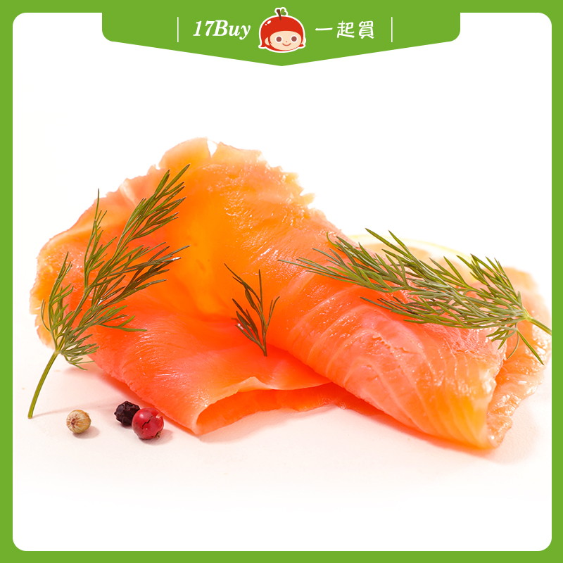 【一起買】煙燻鮭魚片 / 100g, , large