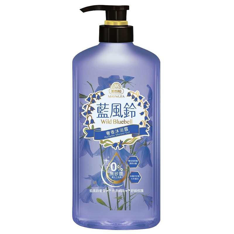 Maywufa Wild Bluebell Perfume Shower Gel, , large