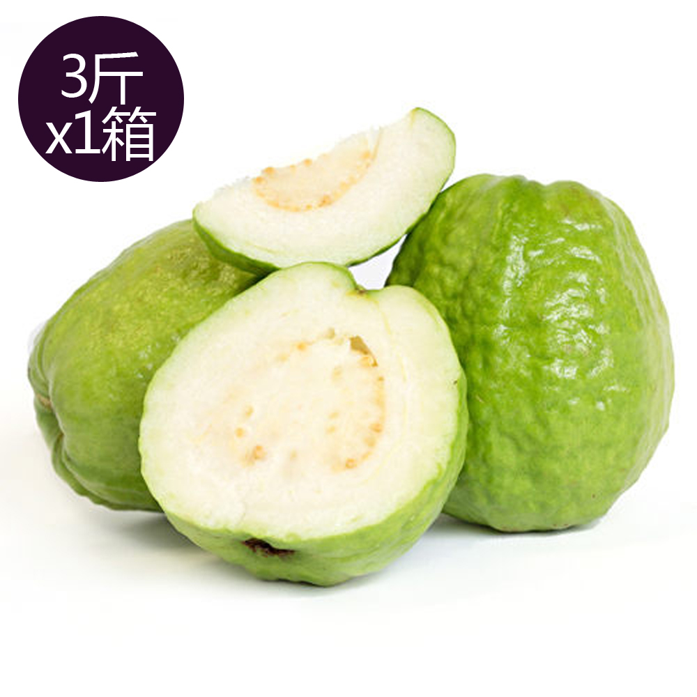 Fruit House Kaohsiung Bird's Nest Milk Guava Pearl Guava 3 kg (1 box/about 3-5 pieces), , large