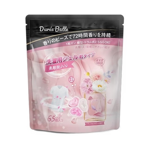 DureeBalle洗衣凝膠球 百花香(65粒)