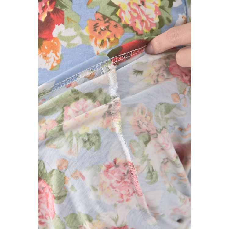 (S) 質感兩件式藍色洋裝二手衣, , large