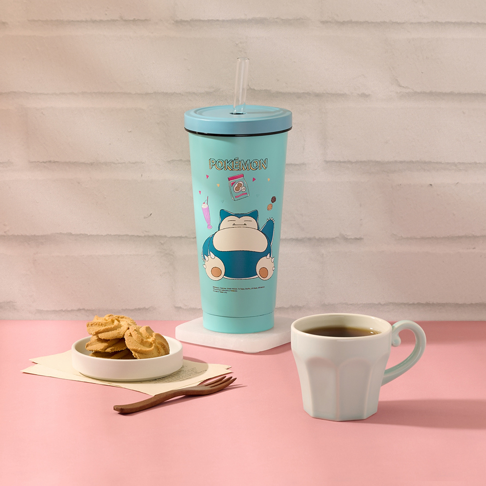 Pok&eacute;mon Ceramic Stainless Steel Straw Cup - Pikachu, , large