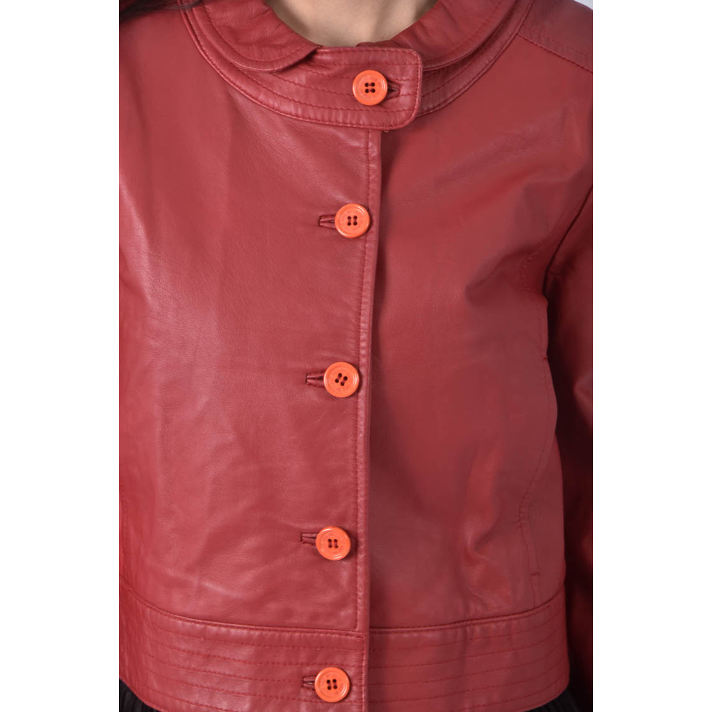 (M) see by chloe圓領紅色外套二手衣, , large