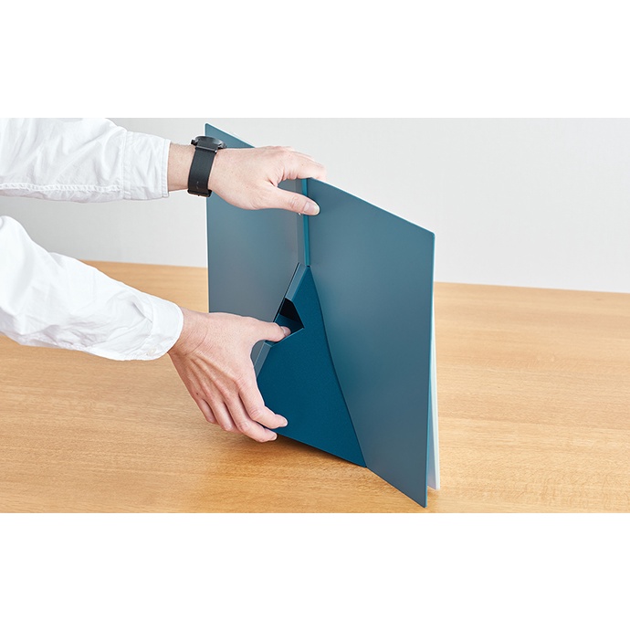 【KING JIM】JILITZ 站立型資料夾 20頁 (多色) 8832鵝黃, , large