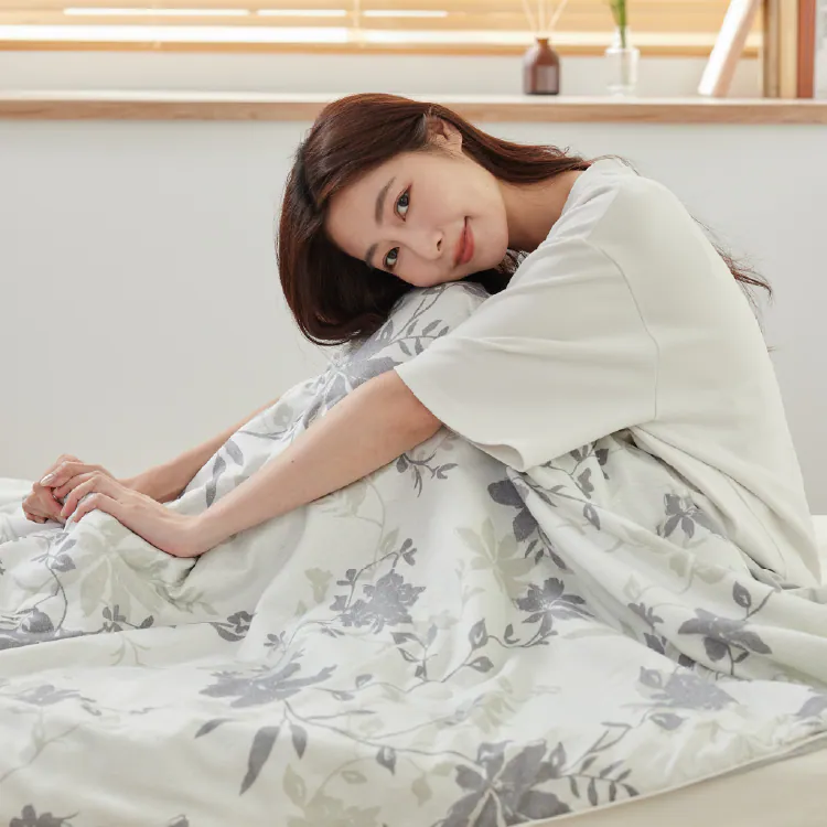  Cotton Sleeping Ice Blanket, , large