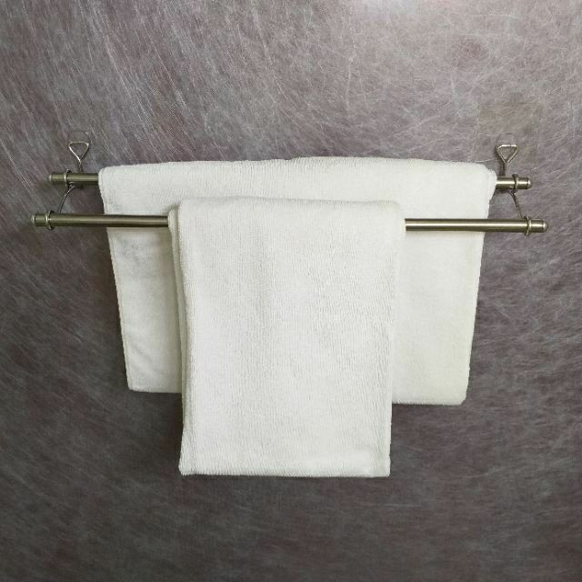 [Beargood sticker] 60cm Double Towel Bar (304 Stainless Steel), , large