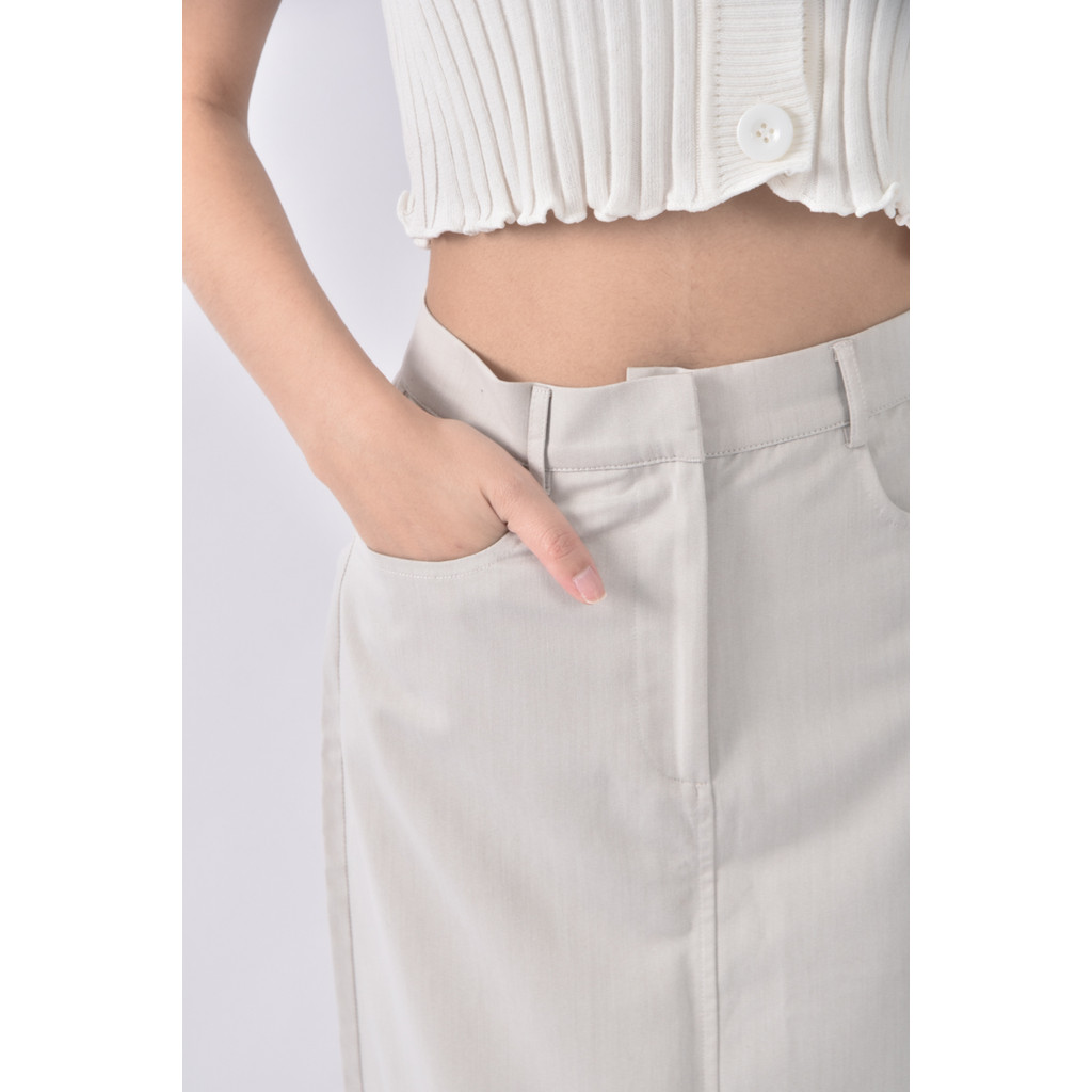 (S) juyl質感西裝杏色長裙二手衣, , large