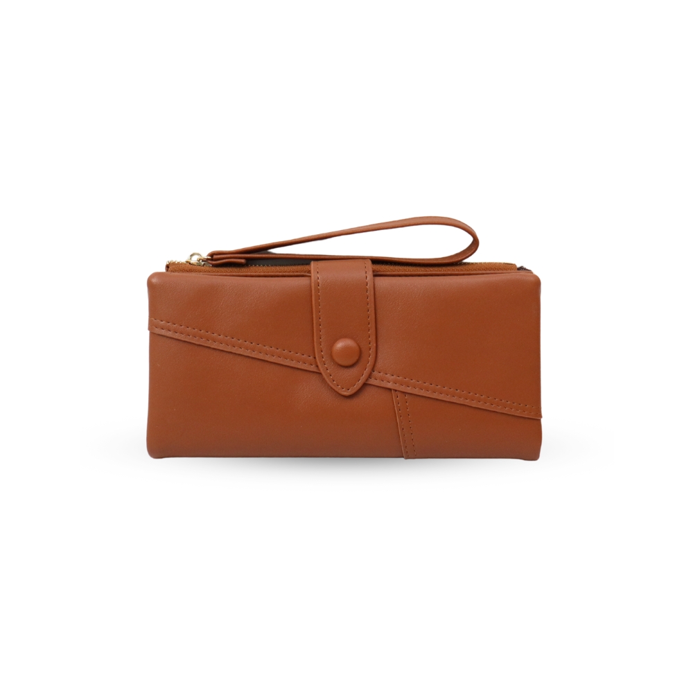 Soir&eacute;e  典雅對折長夾 多卡位收納 人氣女用皮夾 女夾鈔票卡片零錢收納包 女用長夾