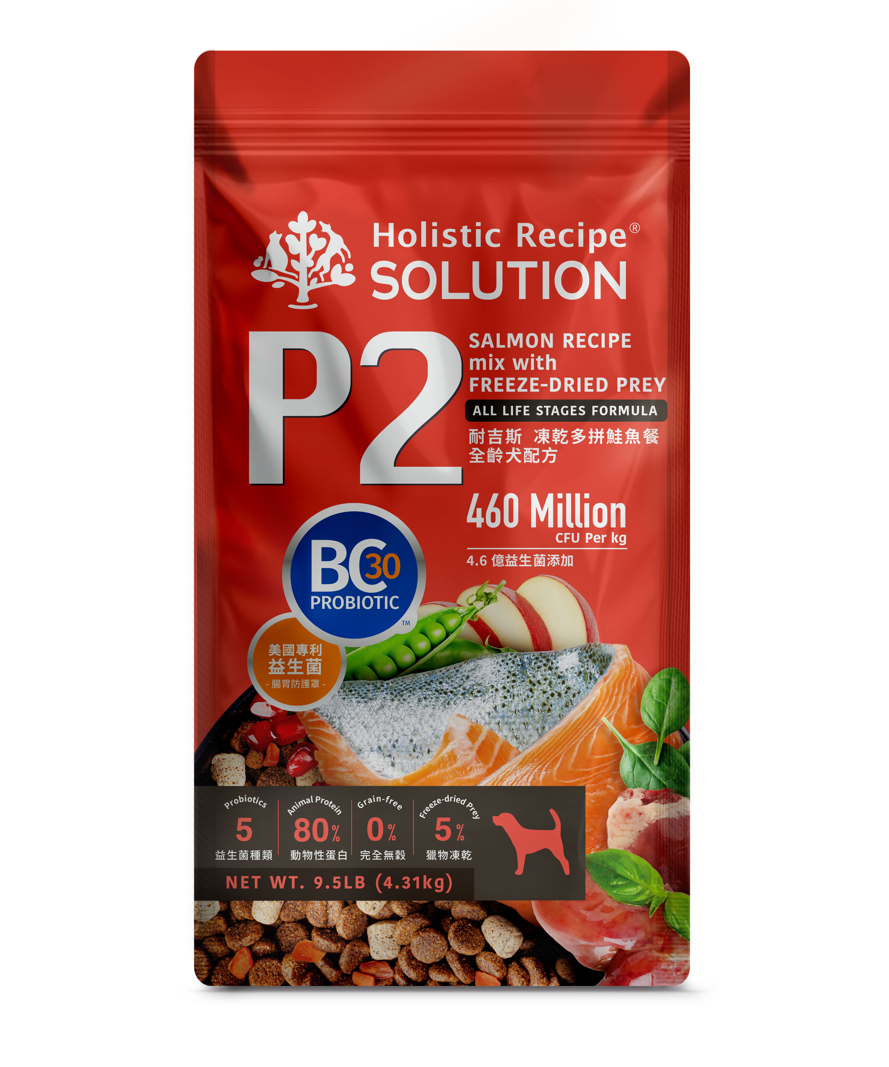 【拉拉寵物小舖】耐吉斯 P系列 狗飼料 凍乾多拚糧 凍乾填心糧, , large