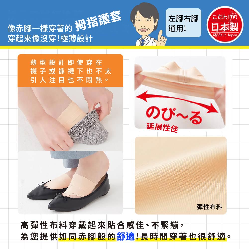 日本製【CERVIN】彈力輕薄拇指護套, , large