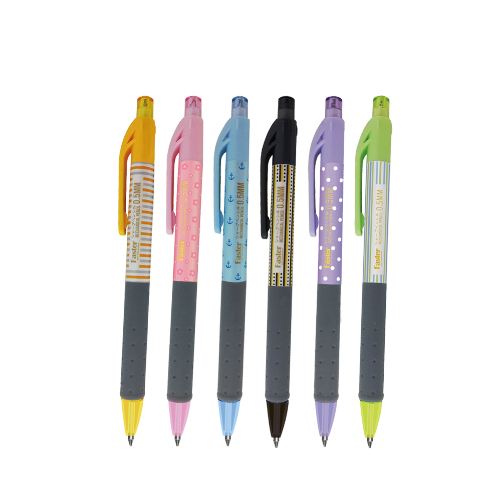 【龍品文創】MPF-010 0.5迷你漾~自動鉛筆-顏色隨機混搭-12支, , large