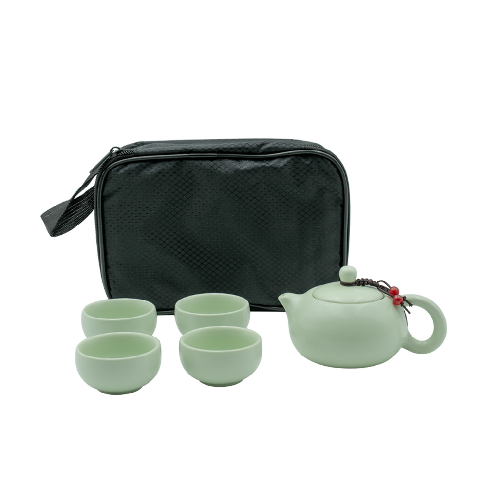 Ceramic tea set, , large