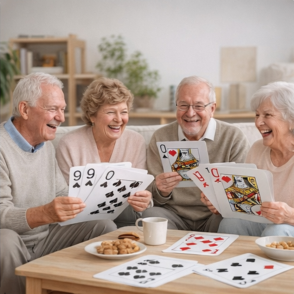 【鼎堅】特殊尺寸撲克牌3入組 加厚耐折 派對桌遊 親子互動 魔術表演專用, , large