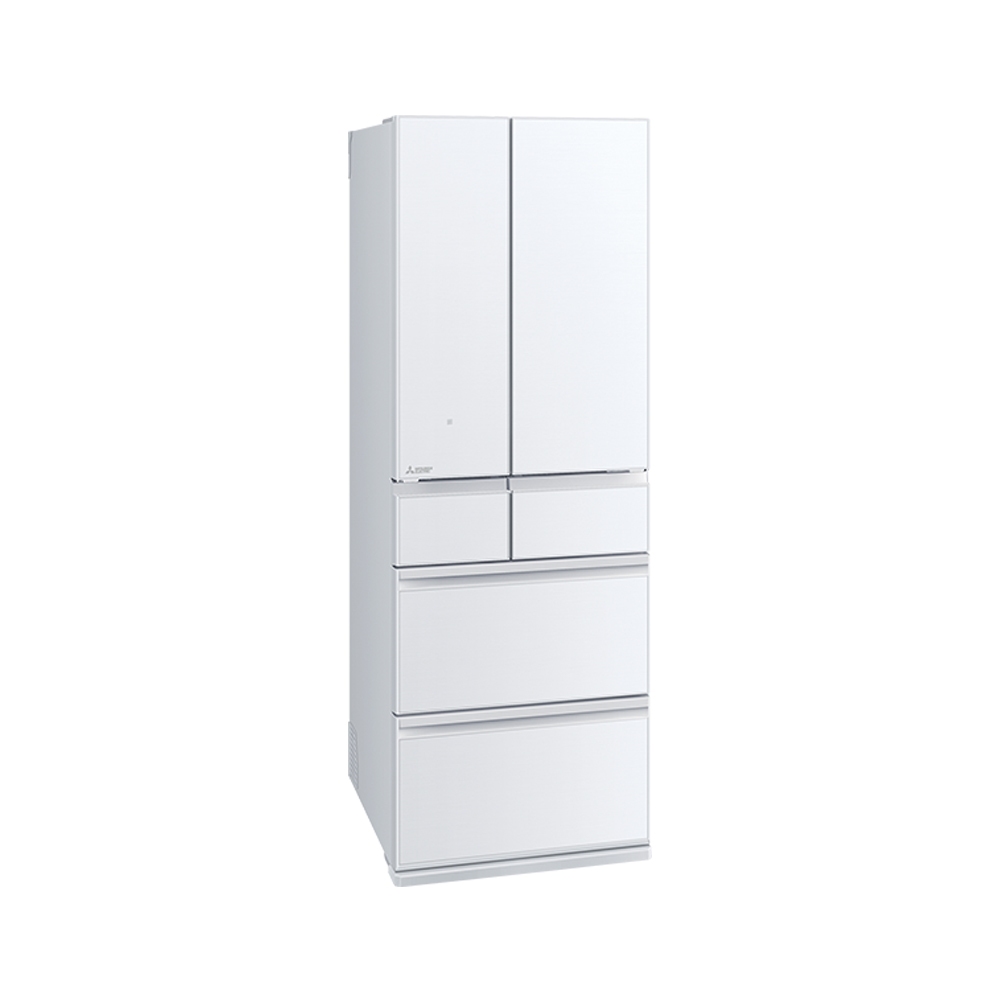 MITSUBISHI 543L 6-Door Glass Inverter Refrigerator MR-WZ54K (White/Beige), , large