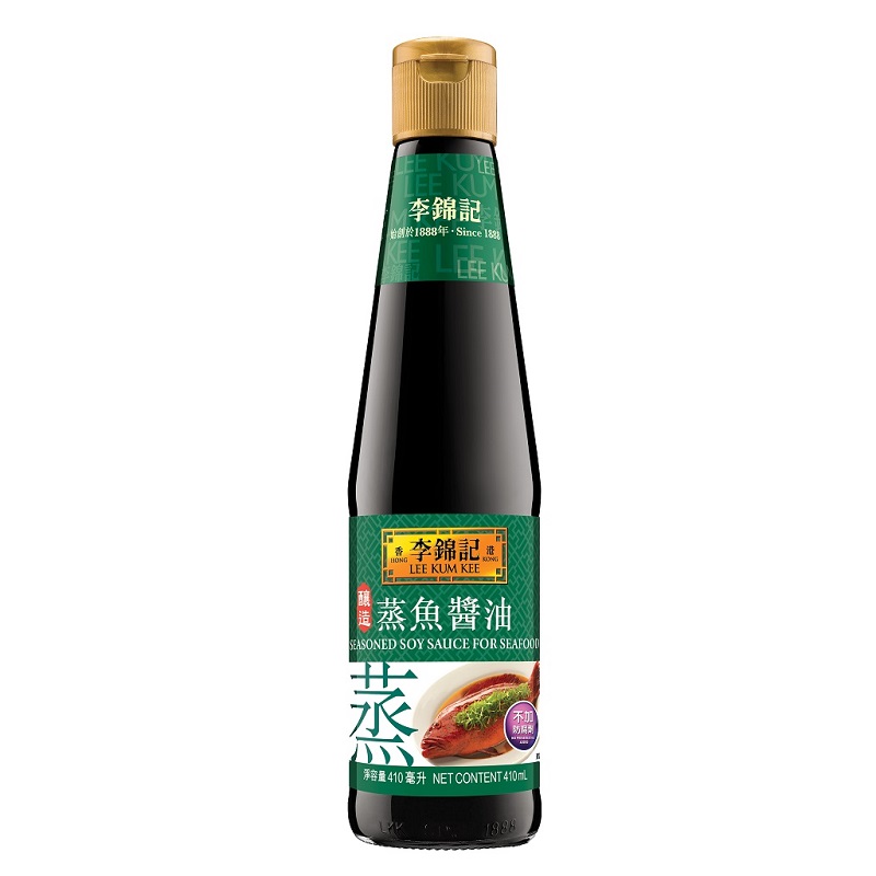 李錦記蒸魚醬油410ml, , large
