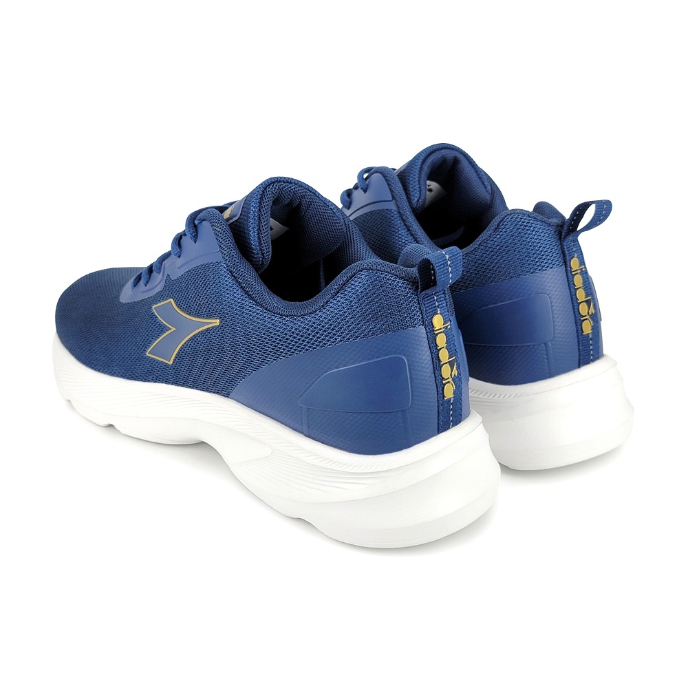 DIADORA迪亞多那 經典百搭運動男鞋 男運動鞋 慢跑鞋 反光 TPU 透氣 輕量 減壓 彈力 棉鞋墊 防滑 黑 藍, , large