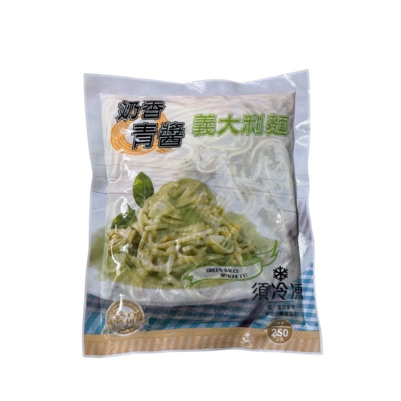 [達昕]金品-奶油青醬義大利麵, , large