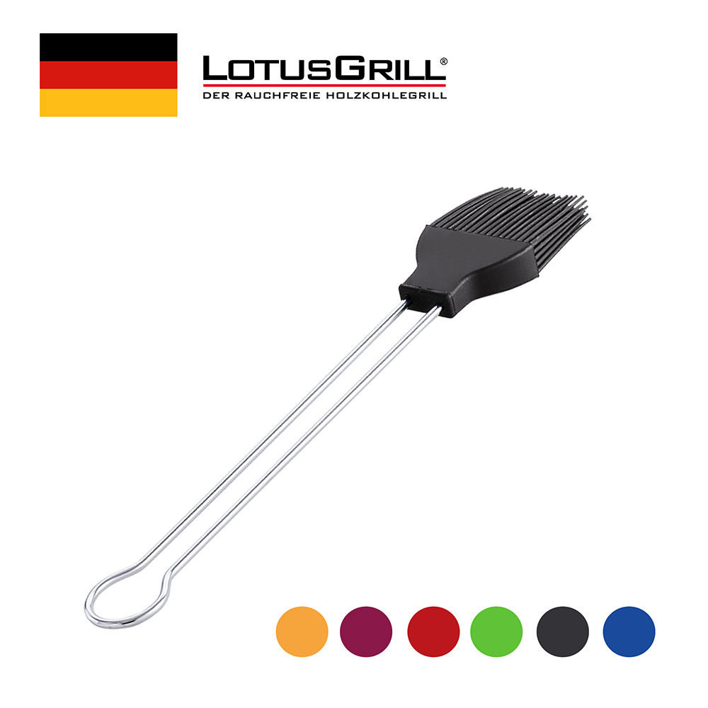 【德國 LotusGrill】食品級矽膠烤肉刷/醬料刷/毛刷/油刷 23 cm, , large