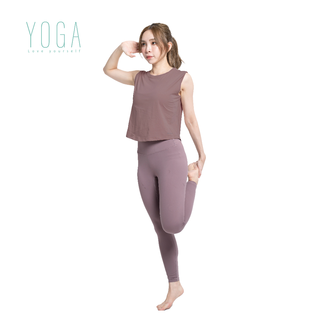 【AREX YOGA】 AS-7424 大碼瑜珈 短版上衣 瑜珈上衣 無袖背心 短版背心 瑜珈棉質背心 棉質背心 短背心, , large