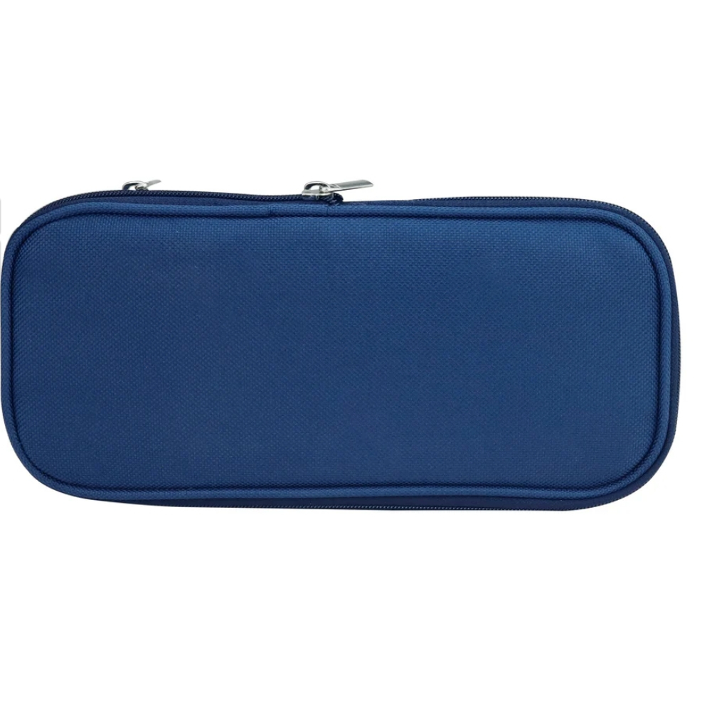 力大牌ABEL 擴充式隨行筆帶收納袋(08702)  灰藍/粉藕粉藕, , large