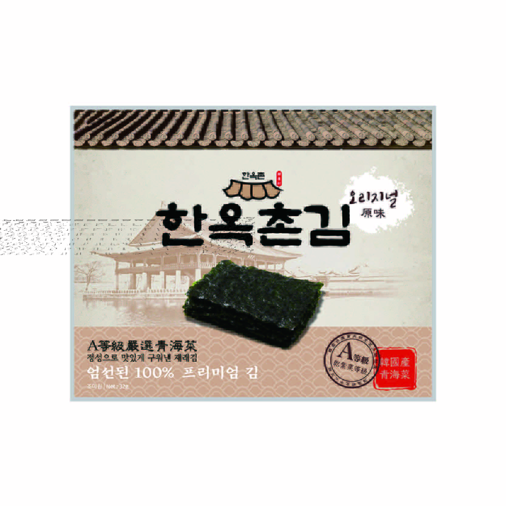 韓玉宅青海苔-原味32g, , large