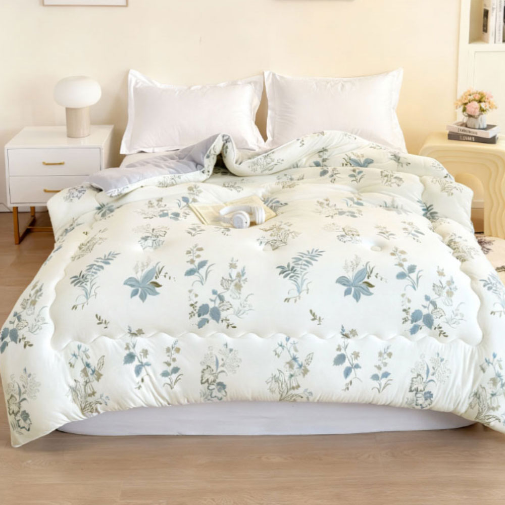 火山絨針織厚棉被(多色任選/ 雙人180x210cm /棉被/冬被), , large