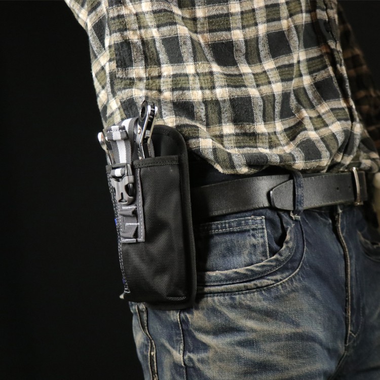 【Niche 樂奇】工具收納袋 無線對講機 雷射測量儀收納包 腰包 腿袋 TL-6216, , large