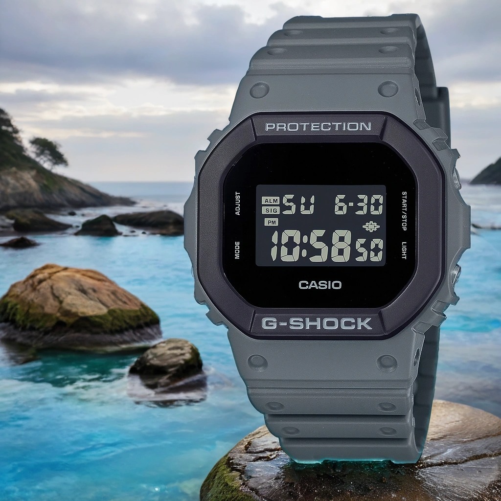 CASIO 卡西歐 G-SHOCK 運動風手錶 DW-5610UU-8, , large