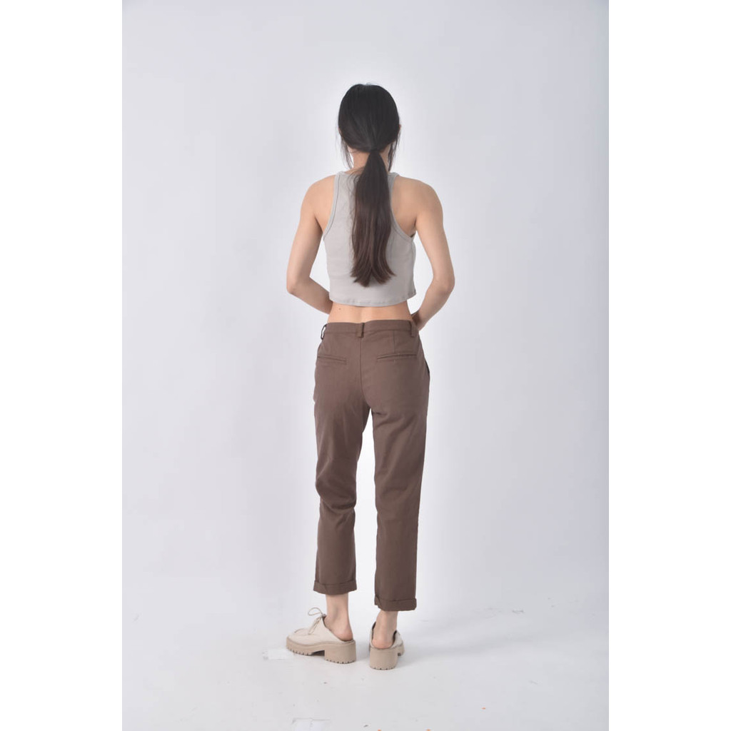 (XL) bluedeer寬鬆棕色長褲二手衣, , large