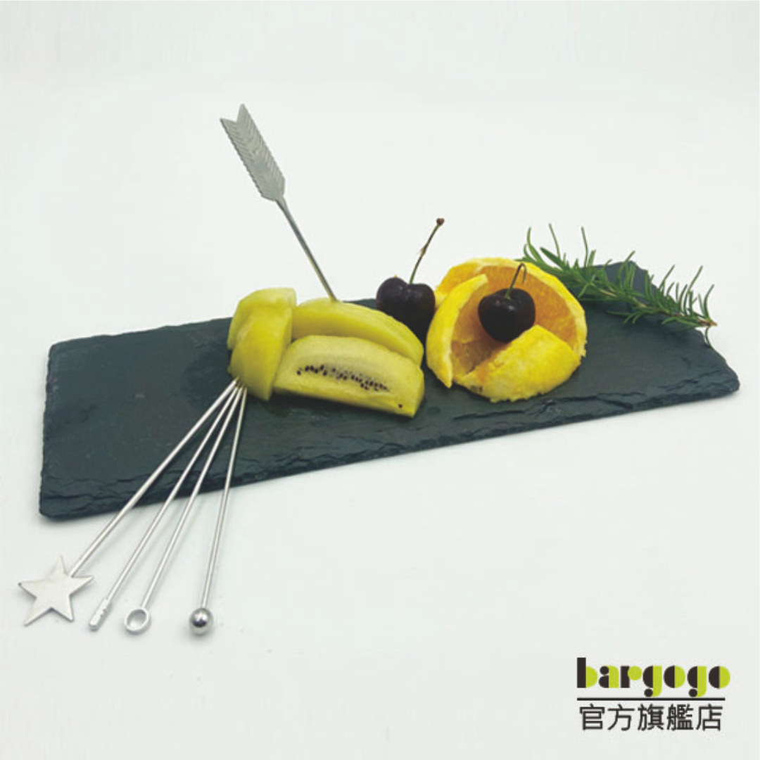 [巴果果]水果叉 調酒裝飾 竹叉 竹籤 叉子 竹串 點心叉 炸物叉 串烤叉 漢堡串 婚禮派對 飛鏢針插 PCOB-01-D, , large