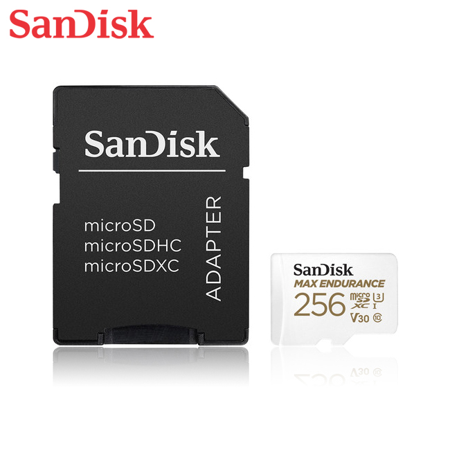 SanDisk MAX ENDURANCE 256G UHS-I V30 U3 microSDXC, , large
