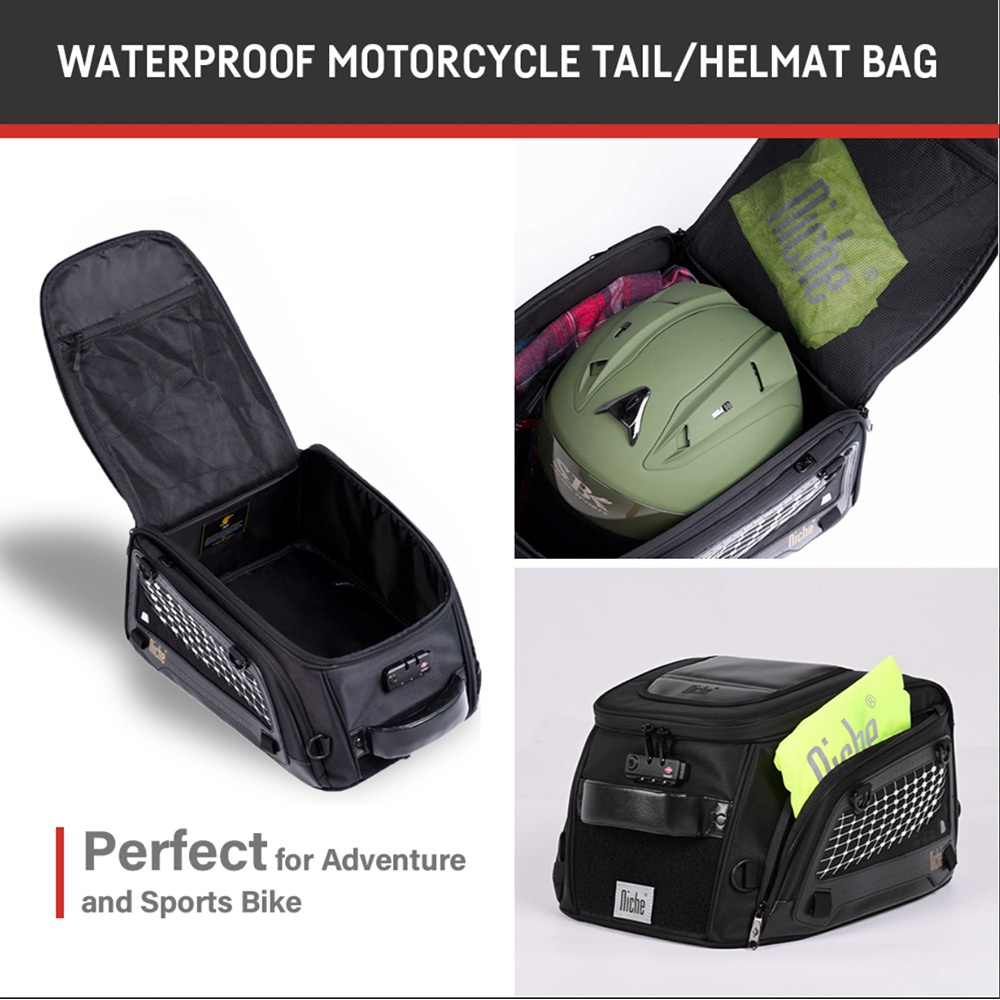 【Niche 樂奇】重機頭盔後座包 NMO-2308, , large