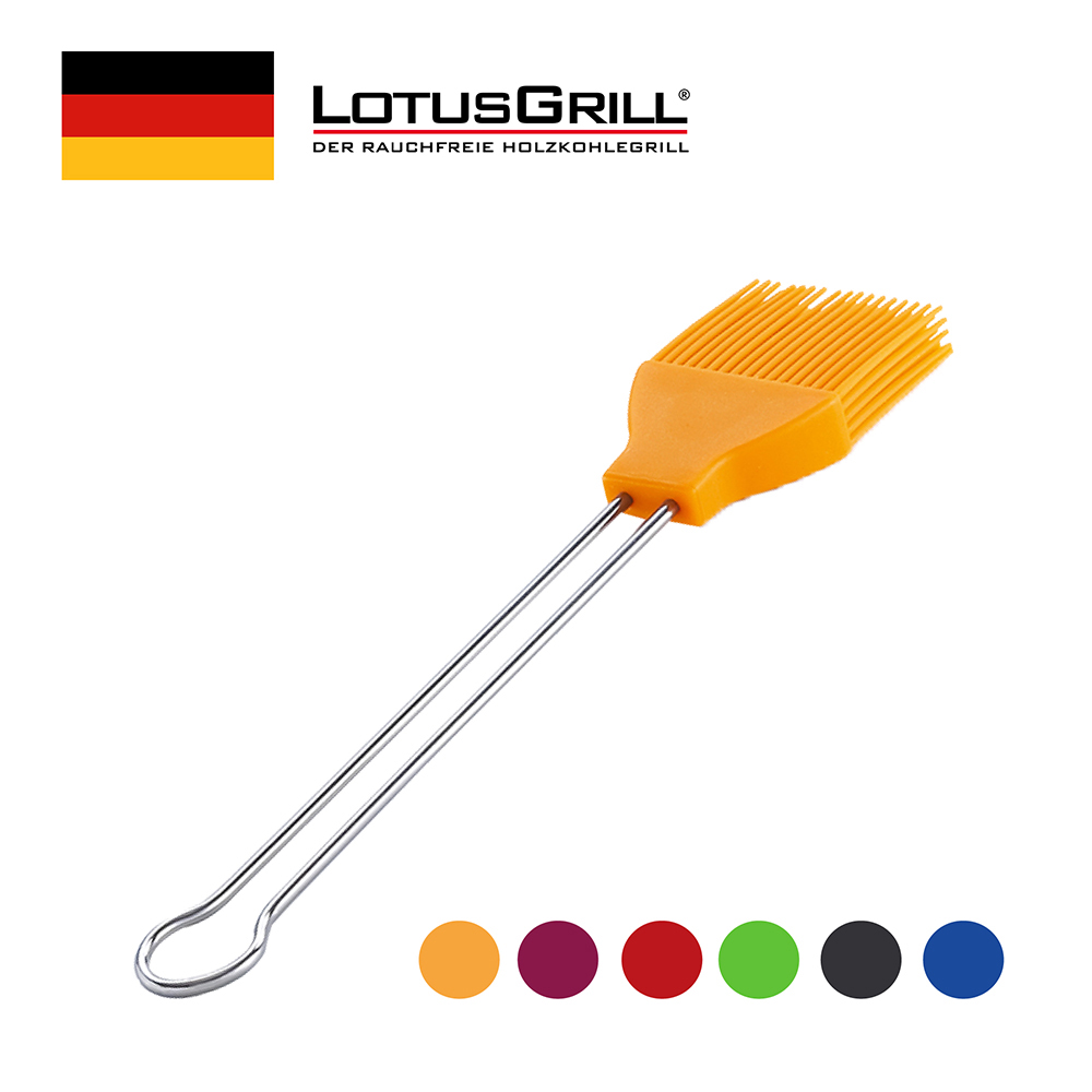 【德國 LotusGrill】食品級矽膠烤肉刷/醬料刷/毛刷/油刷 23 cm, , large