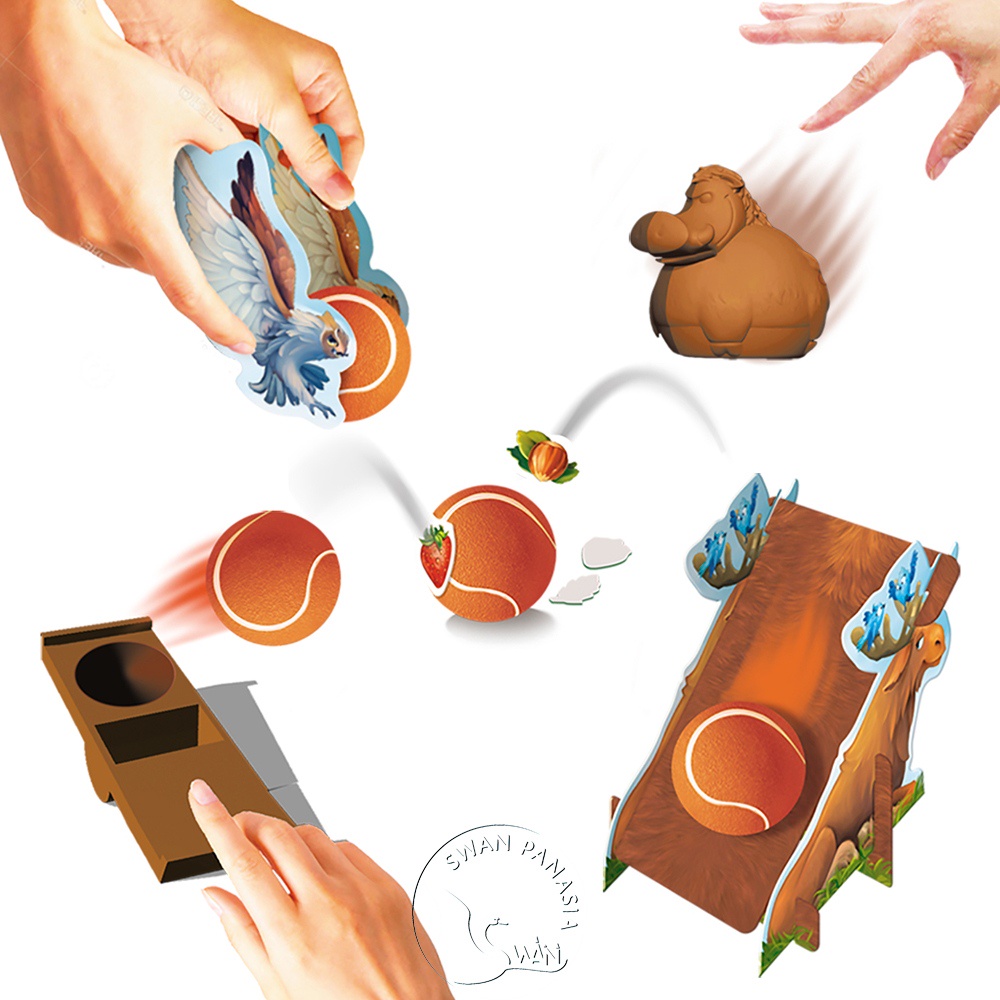 HEDGEHOG ROLL & FRIENDS, , large