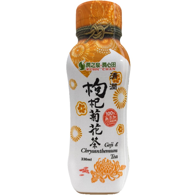 潤之泉潤心田枸杞菊花茶330ml, , large