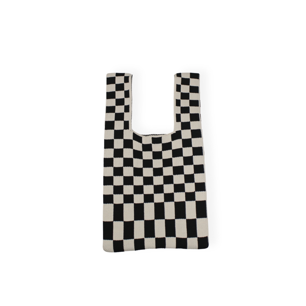 【YUN SELECT】 Knitted handbag, , large