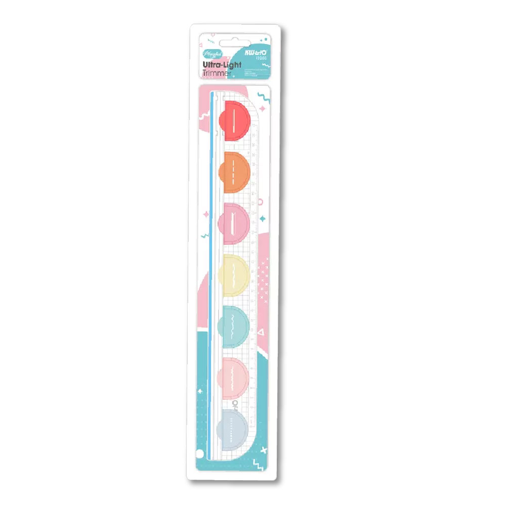 KW-trio DIY 七合一 輕量 花式 A4 裁紙刀 /組 13203