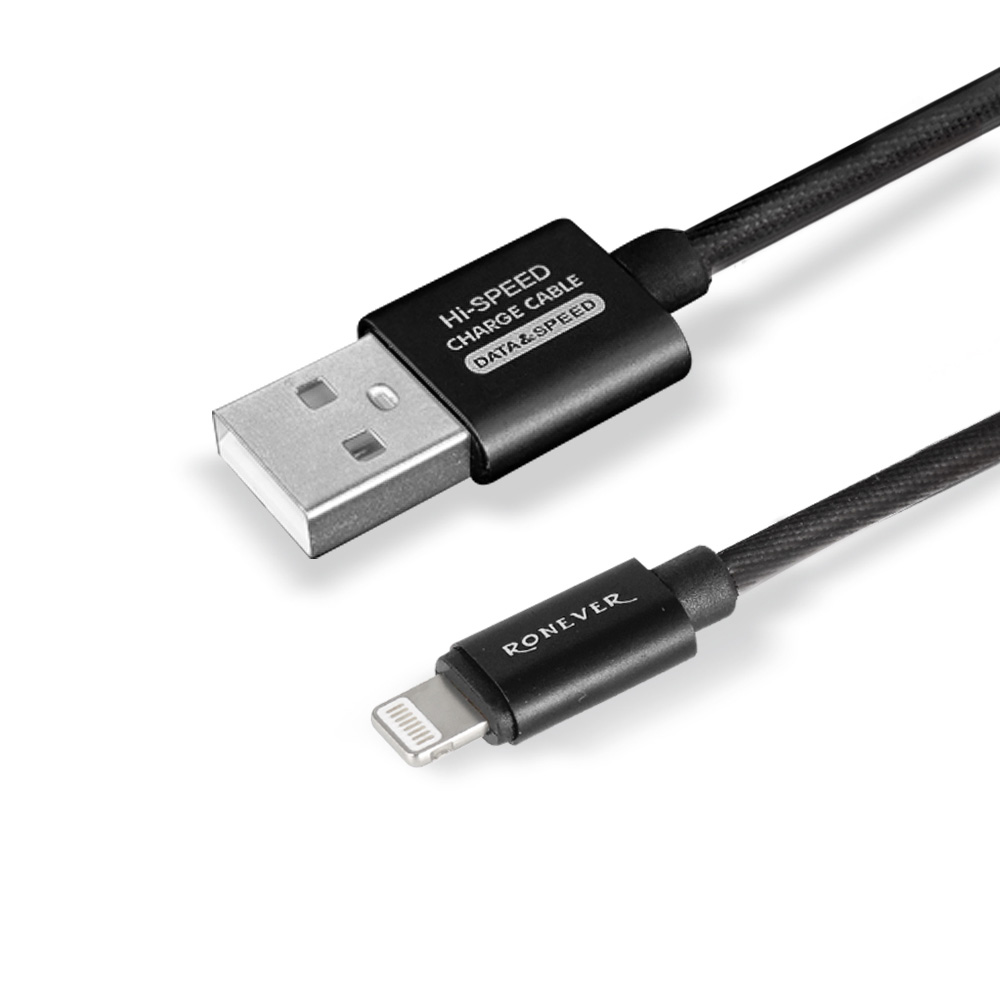 [RONEVER] iOS鋁合金編織充電線 VPC111, , large