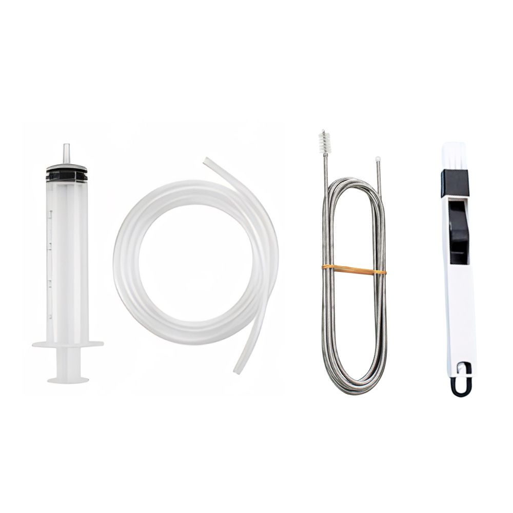 Air conditioner drain pipe cleaner / 3m double-head + sink brush + cleaning tube, , large