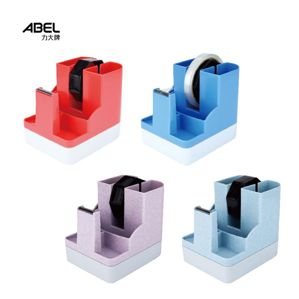 【龍品文創】力大  03927 TD-200 筆筒膠台-顏色隨機出貨, , large