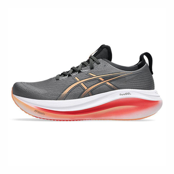 Asics Gel-nimbus 27 2E 男 慢跑鞋 寬楦 彈力 支撐 緩震 灰 橘 [1011B956-021], , large
