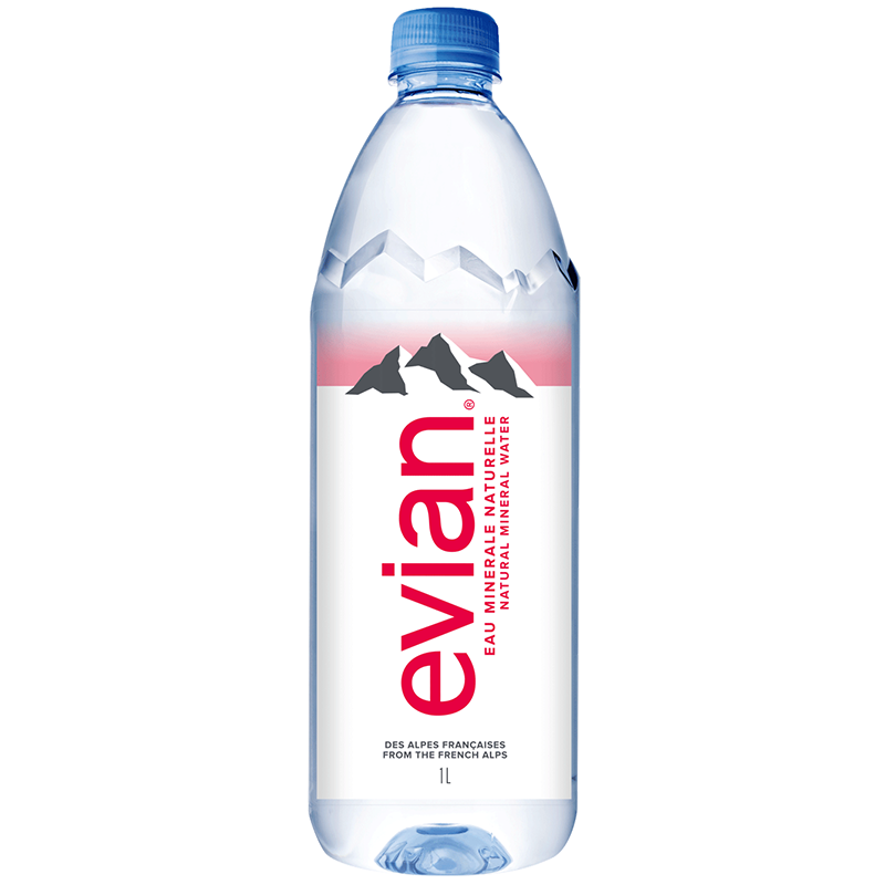 Evian Mineral Water-PET1000, , large