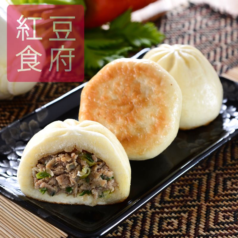 【紅豆食府】上海生煎包 75公克/顆， 4入/袋
